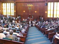 Members in session at the National Assembly in Abuja