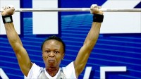 Nigerian schoolgirl weightlifter Augustina Nwakolo